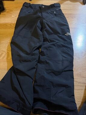 The North Face boys Black Outdoor Ski Pants